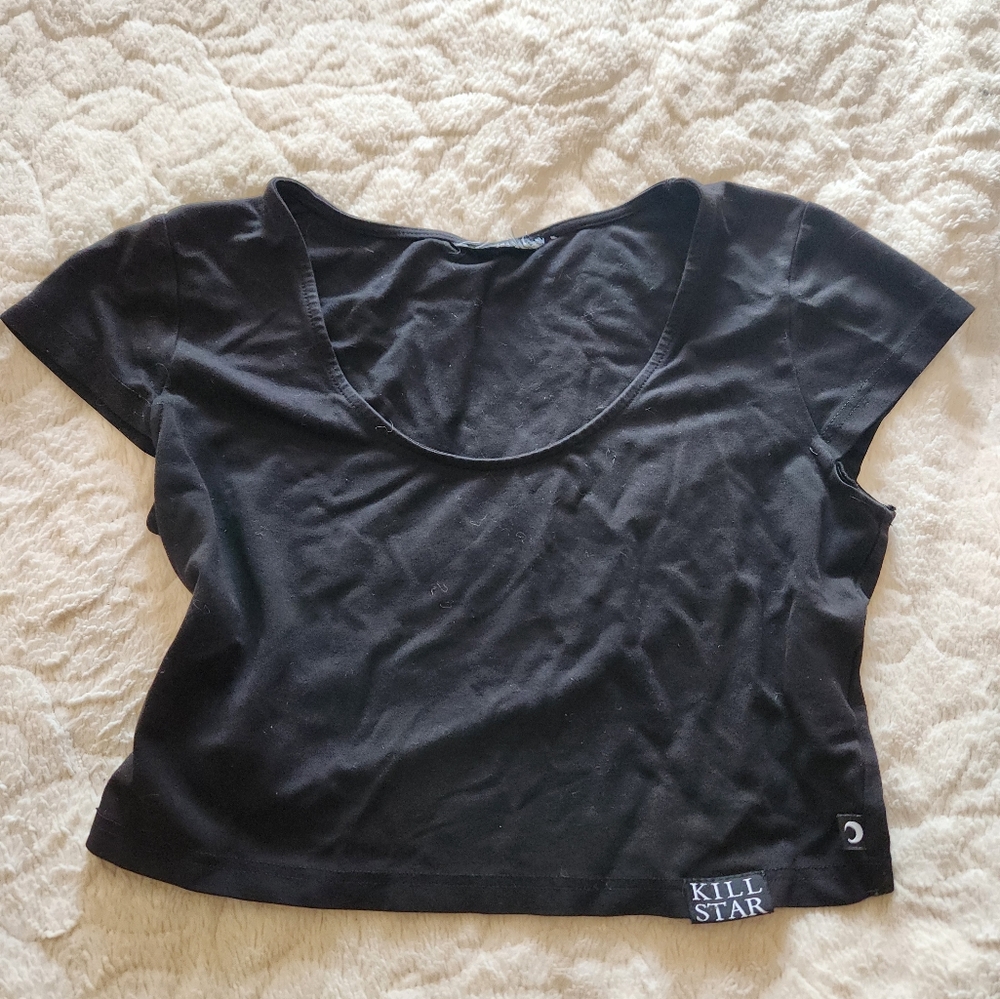 Killstar Cropped Basic Tee